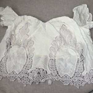 Sweet heart lace top